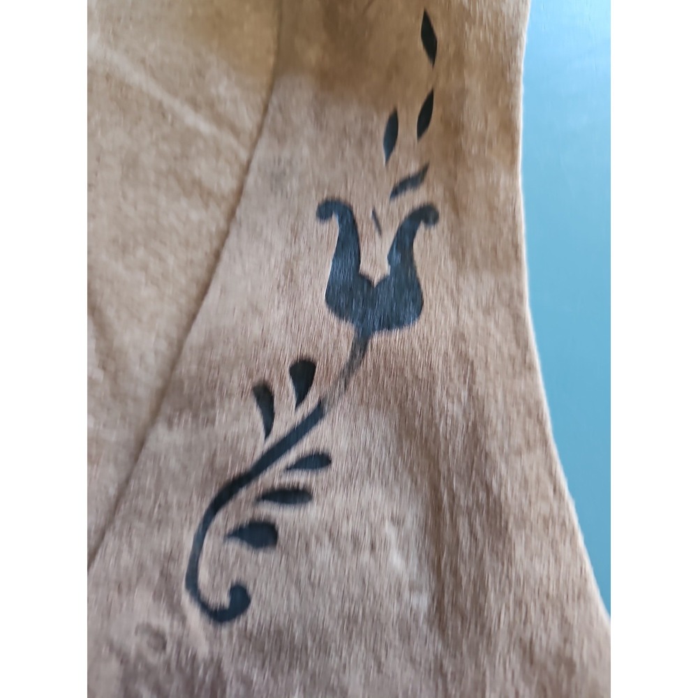 Thistle Hills Handmade Montana Leather Vest Hand Painted Horse Western USA Men S - Picture 5 of 16